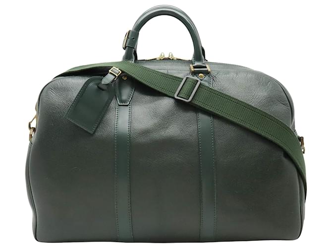 Louis Vuitton Kendall Verde Cuero  ref.1431052