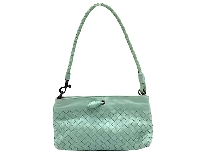 Bottega Veneta Intrecciato Azul Couro  ref.1431115