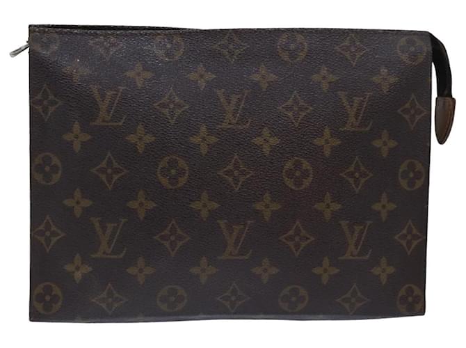 LOUIS VUITTON Monogram Poche Toilette 26 Pouch M47542 LV Auth 78671 Cloth  ref.1431806