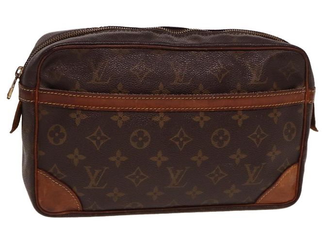 LOUIS VUITTON Clutch Compiegne 28 M51845 LV Auth 78672 Monogramm