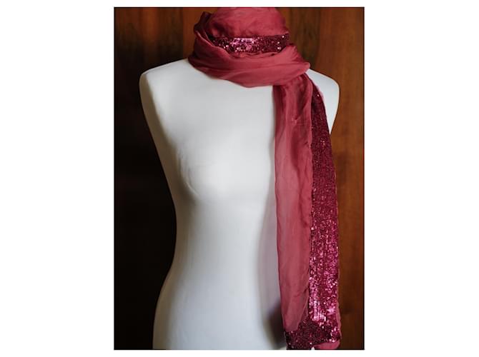Autre Marque Foulard Granate Red  ref.1431930