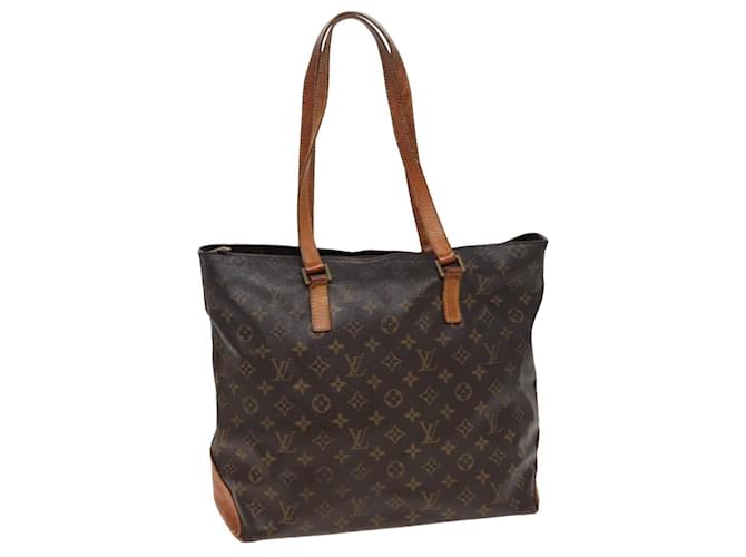 LOUIS VUITTON Monogram Cabas Mezzo Tote Bag M51151 LV Auth 77943 Cloth  ref.1432184