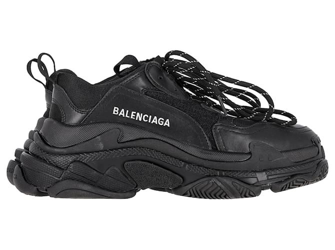 Baskets Track Balenciaga en polyuréthane noir Plastique  ref.1432283