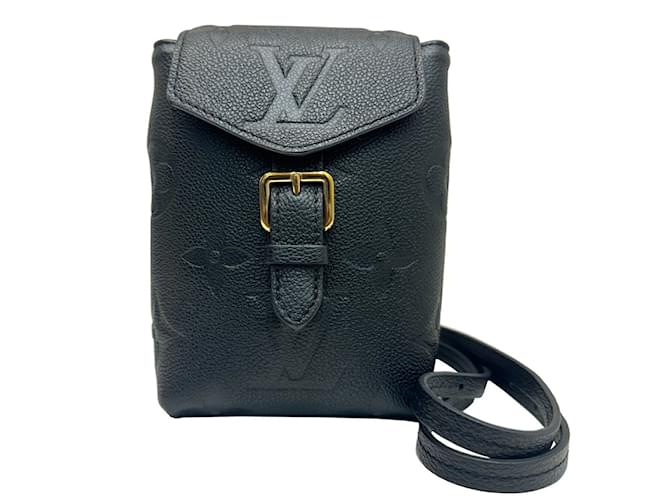 Louis Vuitton Tiny Backpack in Monogram Empreinte Leather Black Cloth  ref.1432803 - Joli Closet