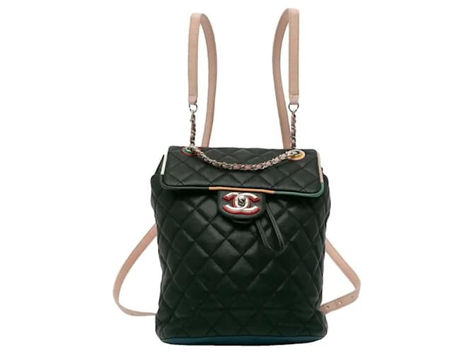 Chanel MOCHILA DE COURO URBANA Multicor  ref.1432861