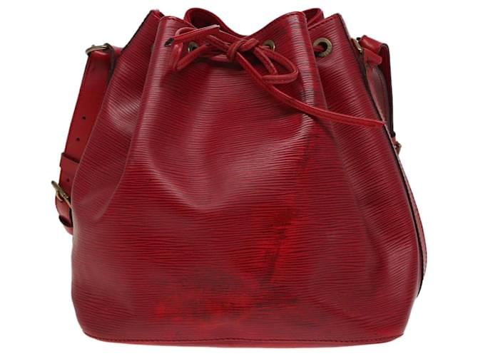 Noe Louis Vuitton Noé Rosso Pelle  ref.1433136