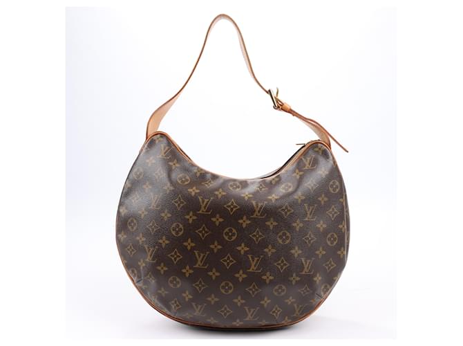 Louis Vuitton Monogram Canvas Croissant GM Shoulder Bag M51511 Brown Leather  ref.1433237