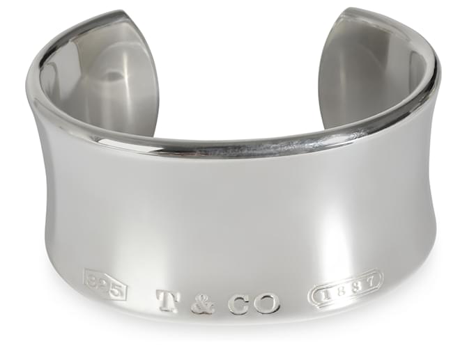 Tiffany & Co. 1837 Wide Cuff Bracelet in  Sterling Silver  ref.1433265