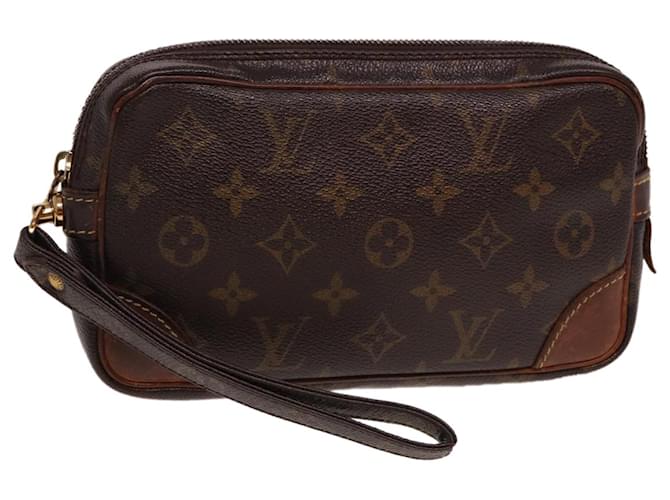 Louis Vuitton Marly Dragonne Brown Cloth  ref.1433571