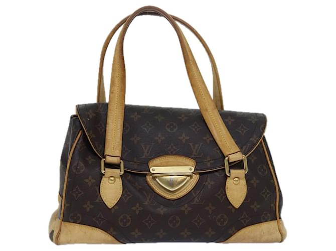 Louis Vuitton Beverly Braun Leinwand  ref.1433723