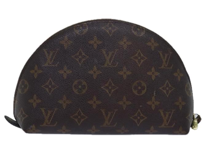 Louis Vuitton Demi ronde Brown Cloth  ref.1433765