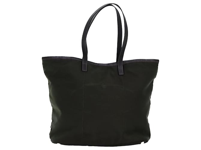 Tote Prada Tessuto Khaki Synthetisch  ref.1433801