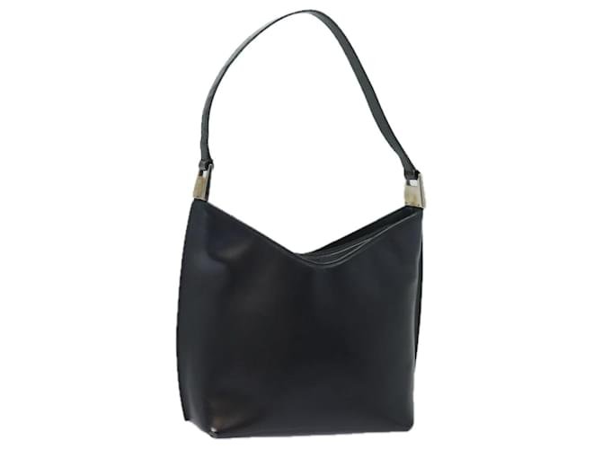 Sac à épaule GUCCI en cuir noir 001 3014 Auth 79376  ref.1434279