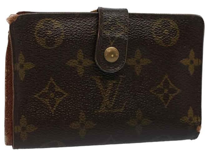 LOUIS VUITTON Monogram Portefeuille Viennois Bifold Wallet M61674 Auth L5 Toile Monogramme  ref.1434291