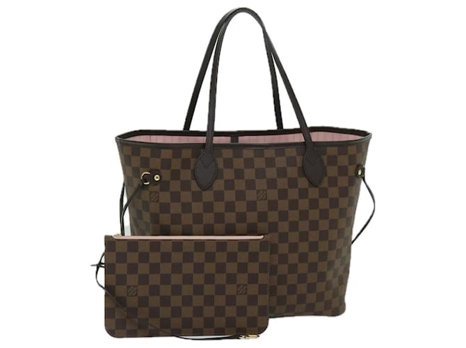 LOUIS VUITTON Damier Ebene Neverfull MM Tote Bag N51105 LV Auth 68787SA  ref.1434302