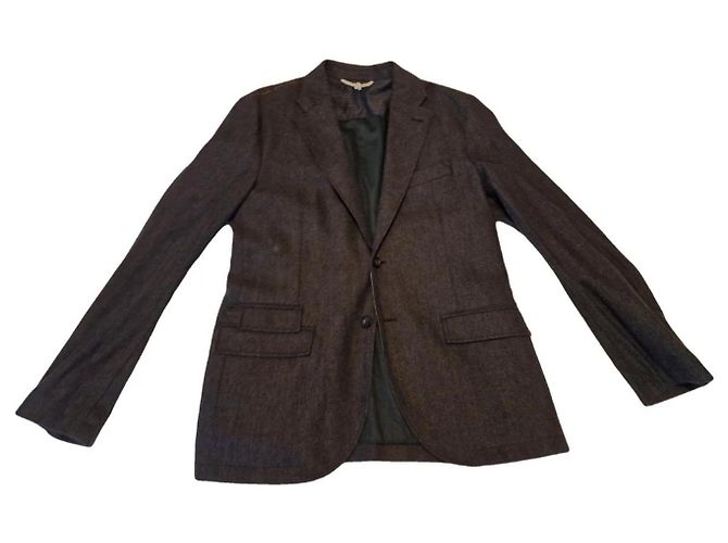 Brown marled Hugo Boss blazer, relaxed style, never worn Light brown Dark brown