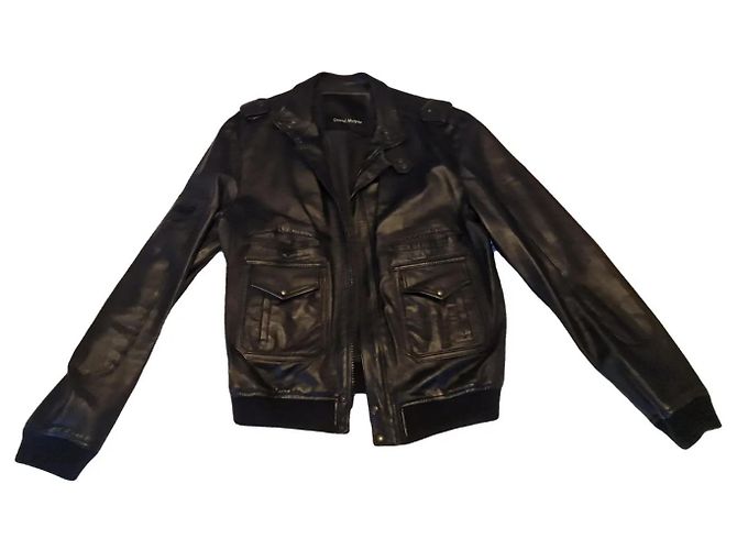 Autre Marque Piccola giacca molto alla moda David mayer naman, nera. Nero