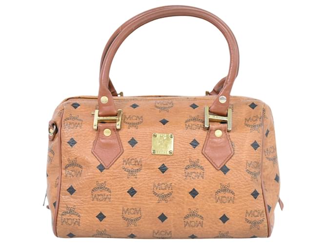 MCM Visetos Castaño Lienzo  ref.1434499