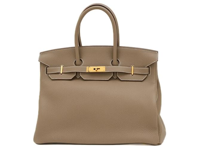 Hermès Birkin 35 Beige Leather  ref.1434511