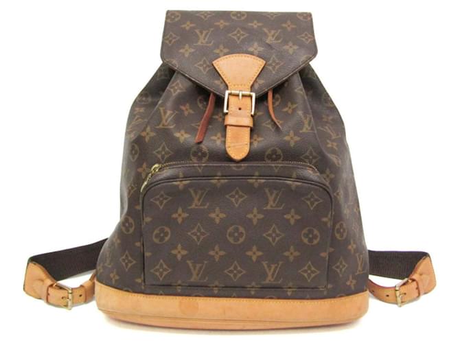 Louis Vuitton Montsouris GM Toile Marron  ref.1434534