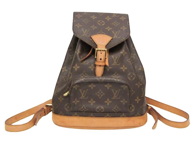 Louis Vuitton Montsouris MM Toile Marron  ref.1434559