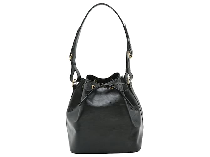 Noe Louis Vuitton Petit Noé Preto Couro  ref.1434887