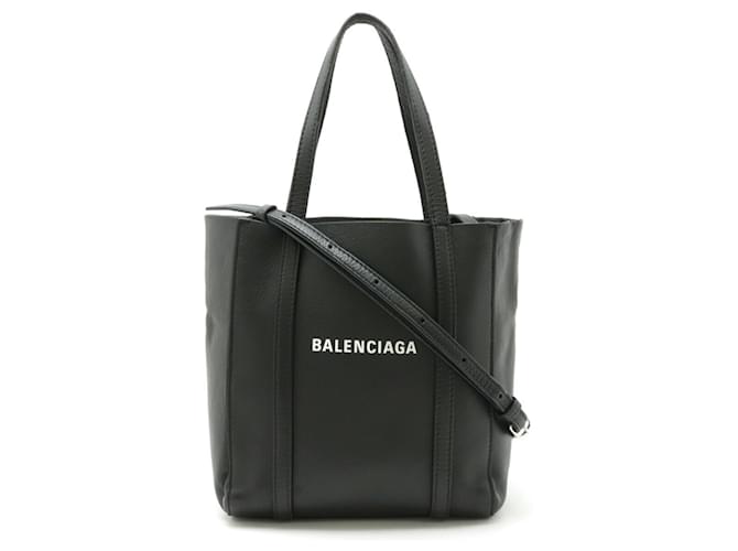 Everyday Balenciaga Quotidien Cuir Noir  ref.1434912