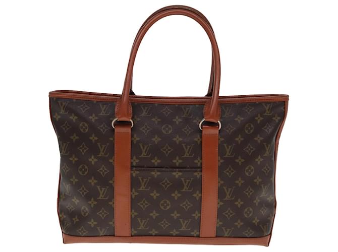 Louis Vuitton Weekend Brown Cloth  ref.1435001