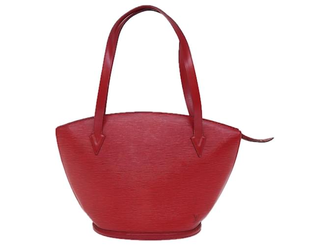 Louis Vuitton Saint Jacques Vermelho Couro  ref.1435006