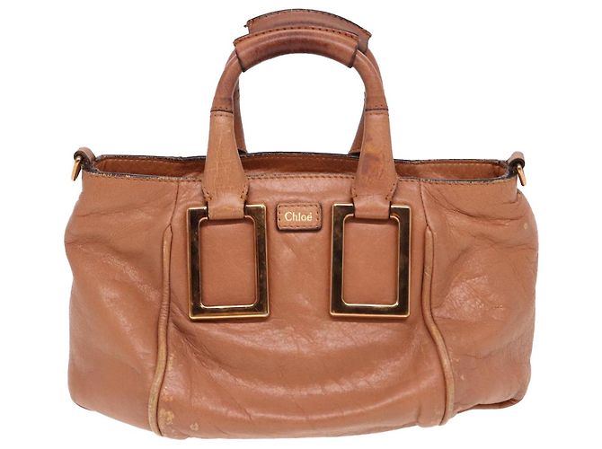 Chloé Ethel Beige Pelle