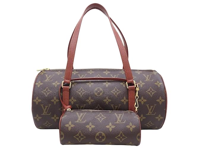 Louis Vuitton Papillon 30 Marrom Lona  ref.1435181