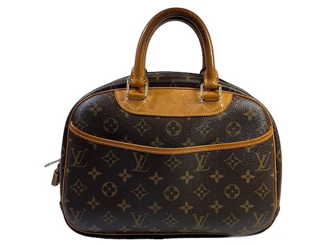 Louis Vuitton Trouville Brown Cloth  ref.1435197