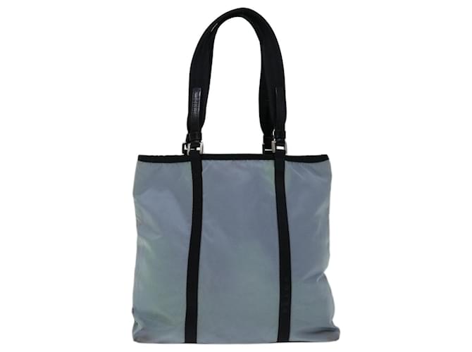 Tote Prada Tessuto Blue Synthetic  ref.1435203