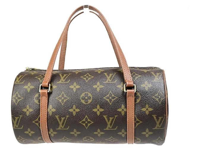 Louis Vuitton Papillon 26 Braun Leinwand  ref.1435262