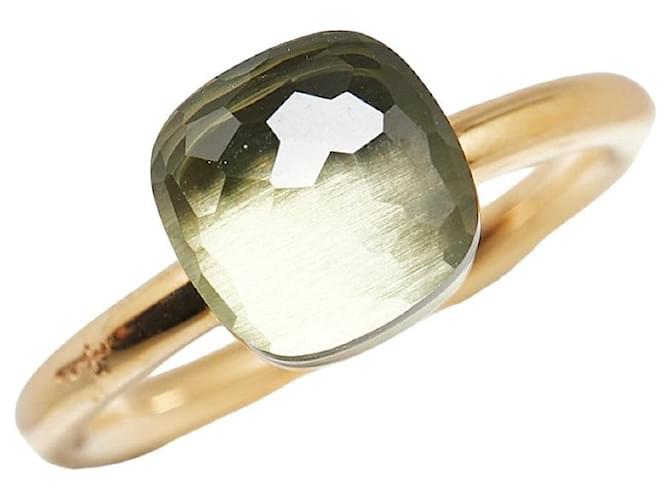 & Other Stories Pomellato Nude #52 Ring K18 Gold Plasiolite in Great Condition Golden Metal  ref.1435508