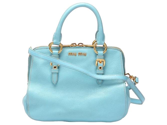 Bolso de cuero Miu Miu en muy buen estado  ref.1435579