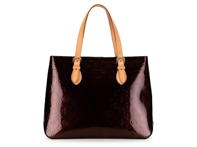 Louis Vuitton Brentwood Sacola Sacola de couro M91994 em boa condição Roxo  ref.1435789