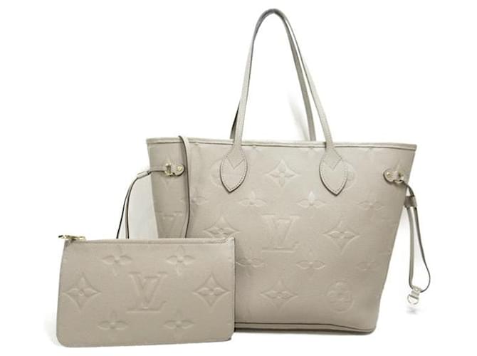 Borsa tote in pelle Louis Vuitton Monogram Empreinte Neverfull MM M45686 in ottime condizioni  ref.1435821