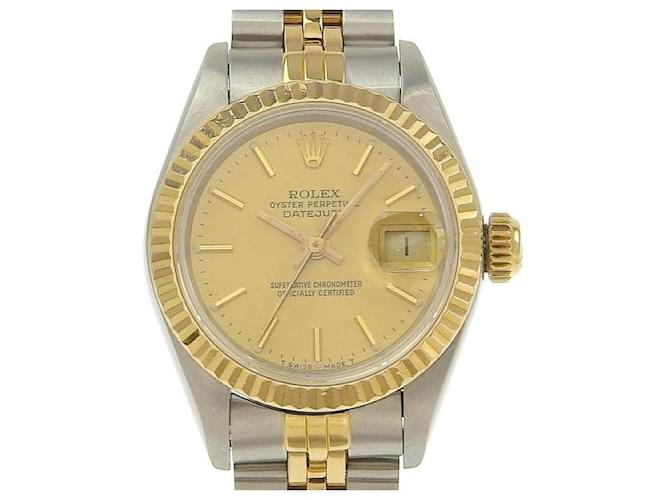 Rolex Datejust Men's Wristwatch in Stainless Steel/Yellow Gold, Silver [Pre-owned] in Great Condition Silvery  ref.1435842