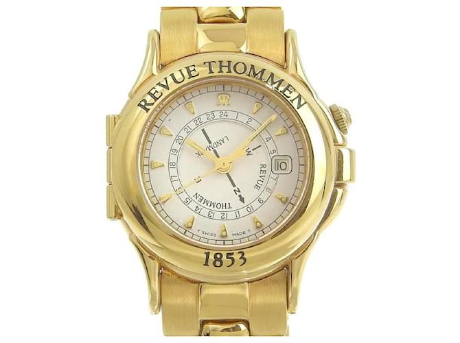 ★Swiss名門REVUE THOMMEN★代表機LANDMARK★稼働OK❣️ & Other Stories Revue Thommen Landmark Ladies Quartz Watch