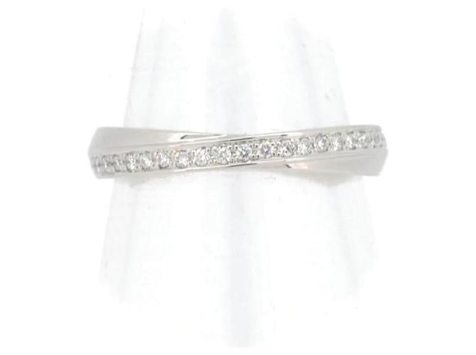 & Other Stories Bague en diamant en platine PT995 taille 8,5 en excellent état Métal  ref.1436350