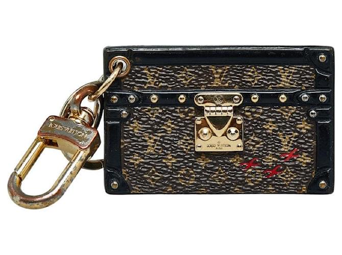 Louis Vuitton Monogram Petite Malle Charm Schlüsselanhänger M78618  