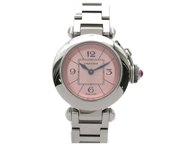 Cartier  CARTIER Miss Pasha Relógio de pulso feminino em aço inoxidável W3140008 Metal Outro W3140008 em ótimo estado  ref.1436773