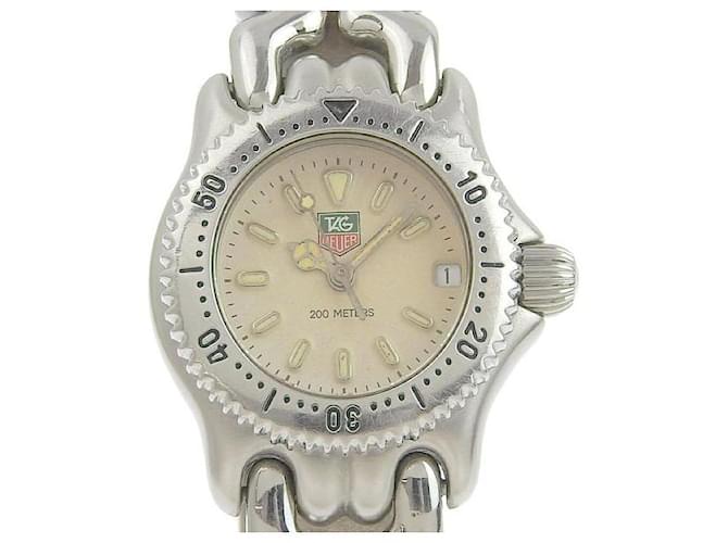 Reloj para mujer TAG HEUER 'Sel Professional' de acero inoxidable plateado en muy buen estado Plata  ref.1436902