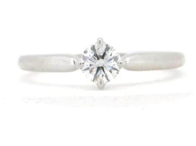 & Other Stories Pre-owned PT950 Platinum Diamond Ring 0.26ct Size 9 in Great Condition Metal  ref.1437079