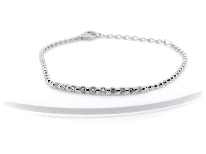 Autres bijoux & Other Stories Platine PT900/PT850 Bracelet  Diamant 1.02ct, pour femme (Occasion) En excellent état Argenté  ref.1437108