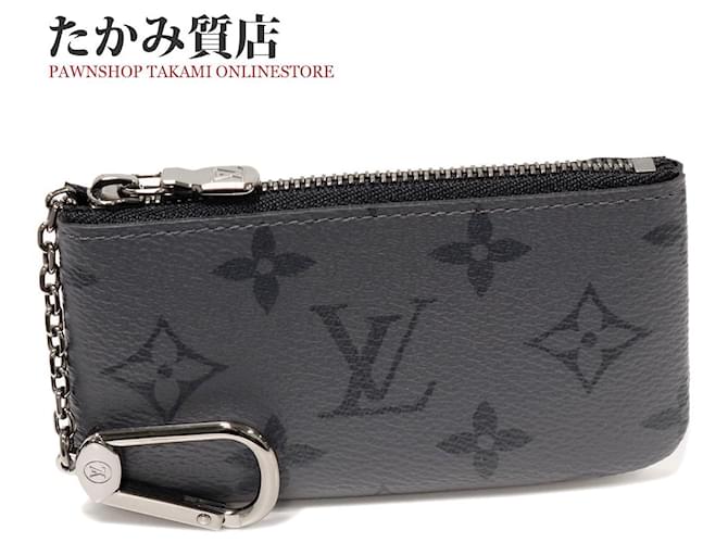 Schlüssel- und Münzcase aus Leder Monogram Eclipse Louis Vuitton 