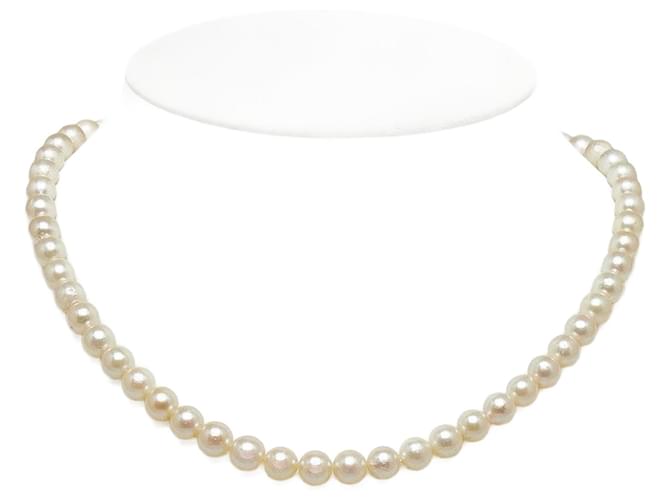 & Other Stories SV925 Silver Pearl Necklace in Great Condition Silvery Metal  ref.1437211