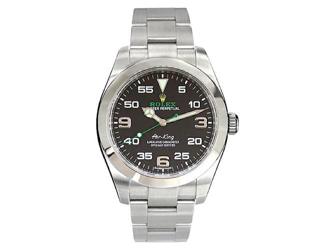 Rolex  Rolex Air king 116900 40mm Stainless Steel Black Dial Automatic Men's Watch  in Excellent condition  ref.1437261