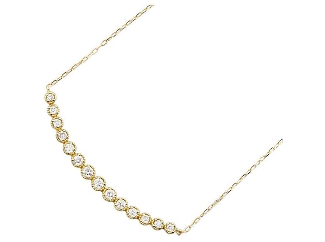 & Other Stories K18YG Yellow Gold Necklace for Women in Great Condition Golden Metal  ref.1437444